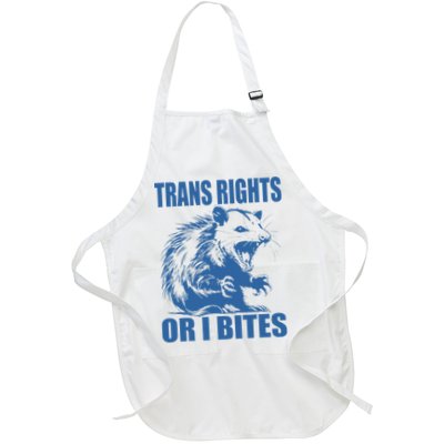 Inclusive Tran Rights Or I Bites Apron