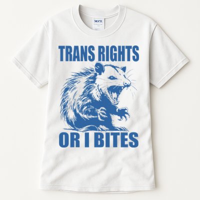 Inclusive Tran Rights Or I Bites Tall T-Shirt