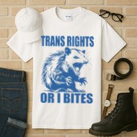 Inclusive Tran Rights Or I Bites Tall T-Shirt