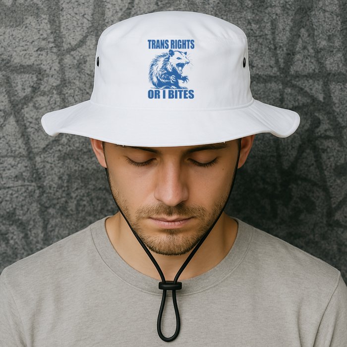 Inclusive Tran Rights Or I Bites Bucket Hat