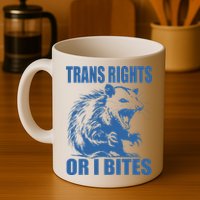 Inclusive Tran Rights Or I Bites Mug