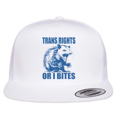 Inclusive Tran Rights Or I Bites Flatbill Hat