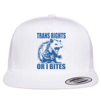 Inclusive Tran Rights Or I Bites Flatbill Hat