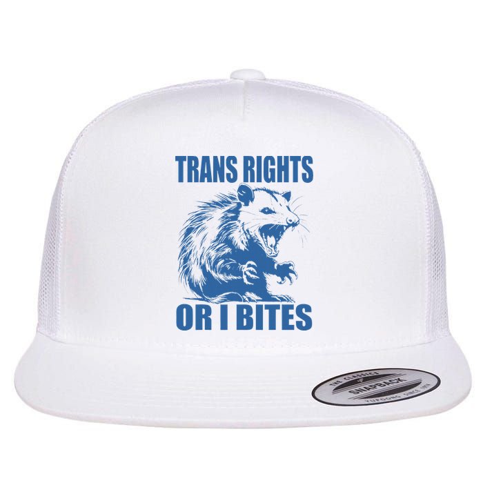 Inclusive Tran Rights Or I Bites Flatbill Hat