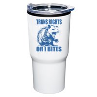 Inclusive Tran Rights Or I Bites Tumbler