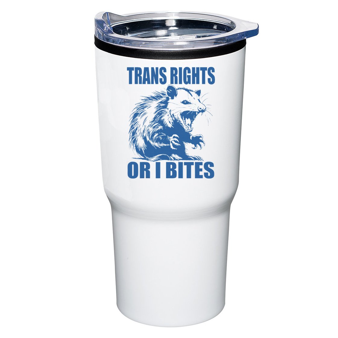 Inclusive Tran Rights Or I Bites Tumbler