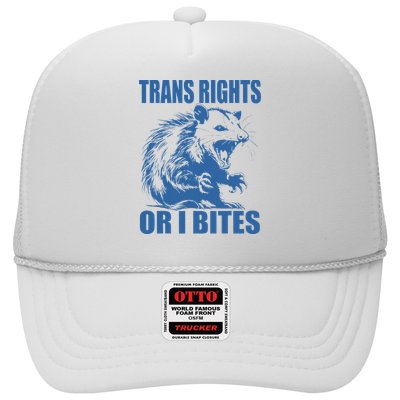Inclusive Tran Rights Or I Bites Trucker Hat