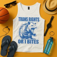 Inclusive Tran Rights Or I Bites Tank Top