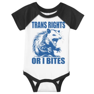 Inclusive Tran Rights Or I Bites Infant Baby Jersey Bodysuit