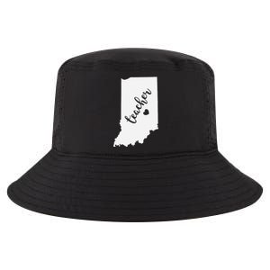 Indiana Teacher Red For Ed Public School Cool Comfort Performance Bucket Hat