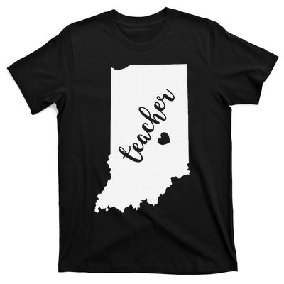 Indiana Teacher Red For Ed Public School T-Shirt