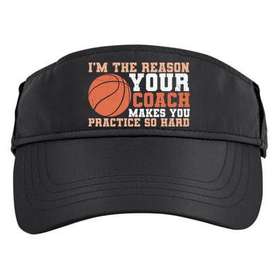 I'm The Reason Your Coach Makes You Practice So Hard Basketball Adult Drive Performance Visor