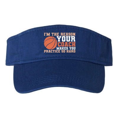 I'm The Reason Your Coach Makes You Practice So Hard Basketball Visor