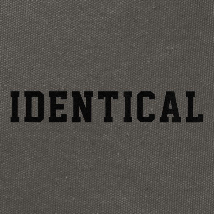 Identical Twin Raglan Cotton Canvas Backpack