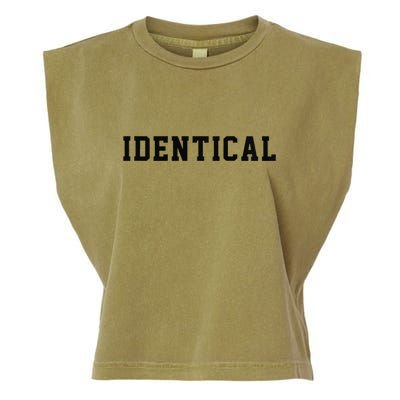 Identical Twin Raglan Garment-Dyed Women's Muscle Tee