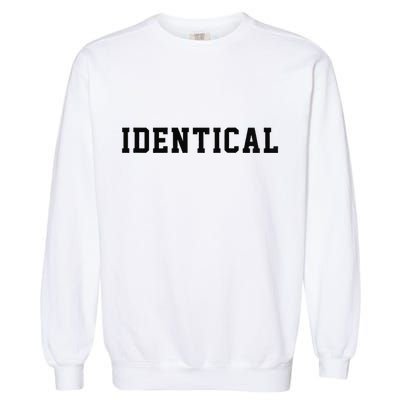 Identical Twin Raglan Garment-Dyed Sweatshirt
