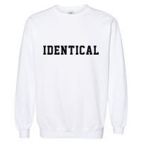 Identical Twin Raglan Garment-Dyed Sweatshirt