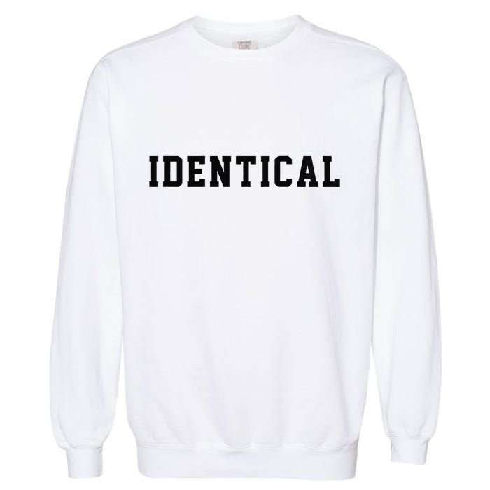 Identical Twin Raglan Garment-Dyed Sweatshirt