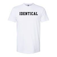 Identical Twin Raglan Softstyle CVC T-Shirt