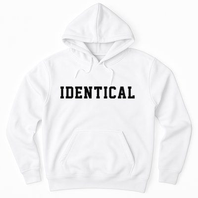 Identical Twin Raglan Hoodie