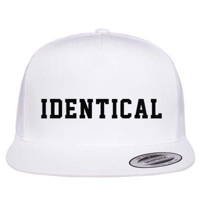 Identical Twin Raglan Flatbill Hat
