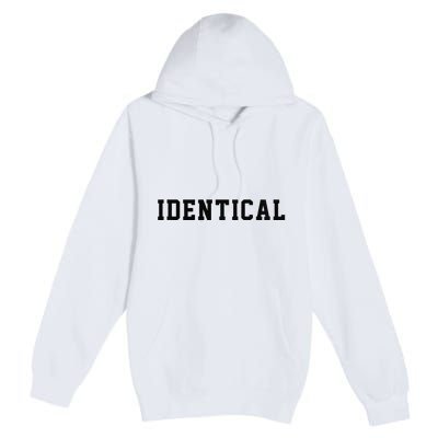 Identical Twin Raglan Premium Pullover Hoodie