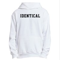 Identical Twin Raglan Urban Pullover Hoodie