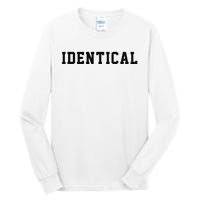 Identical Twin Raglan Tall Long Sleeve T-Shirt