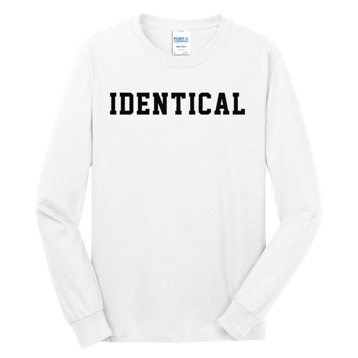 Identical Twin Raglan Tall Long Sleeve T-Shirt