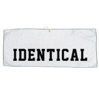 Identical Twin Raglan Large Microfiber Waffle Golf Towel