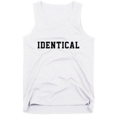 Identical Twin Raglan Tank Top