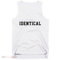 Identical Twin Raglan Tank Top