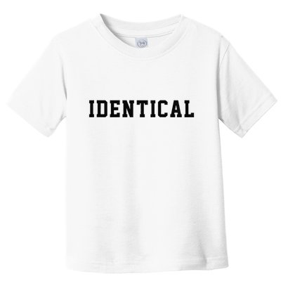 Identical Twin Raglan Toddler T-Shirt