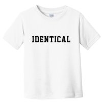Identical Twin Raglan Toddler T-Shirt