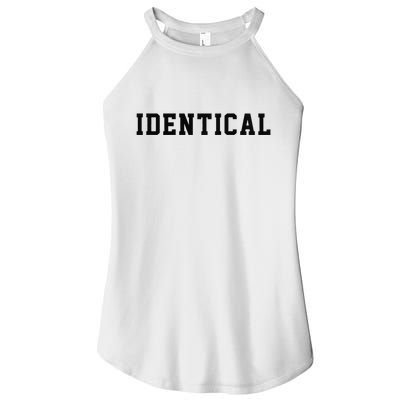 Identical Twin Raglan Women's Perfect Tri Rocker Tank