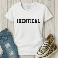 Identical Twin Raglan Womens T-Shirt