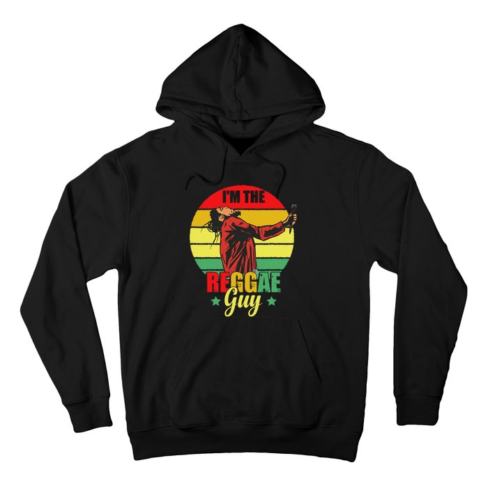 IM The Reggae Guy Rasta Love Caribbean Music Reggae Hoodie