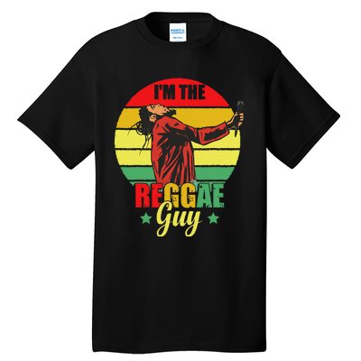 IM The Reggae Guy Rasta Love Caribbean Music Reggae Tall T-Shirt