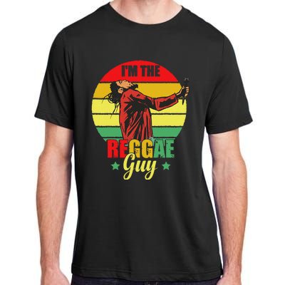 IM The Reggae Guy Rasta Love Caribbean Music Reggae Adult ChromaSoft Performance T-Shirt