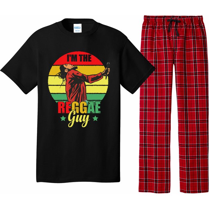 IM The Reggae Guy Rasta Love Caribbean Music Reggae Pajama Set