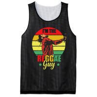 IM The Reggae Guy Rasta Love Caribbean Music Reggae Mesh Reversible Basketball Jersey Tank