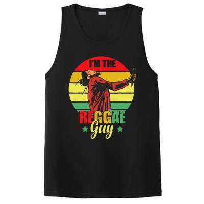 IM The Reggae Guy Rasta Love Caribbean Music Reggae PosiCharge Competitor Tank