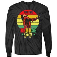 IM The Reggae Guy Rasta Love Caribbean Music Reggae Tie-Dye Long Sleeve Shirt