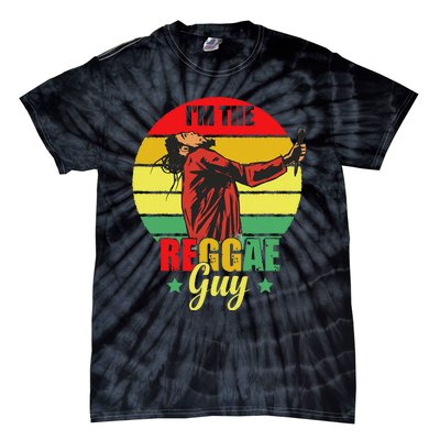 IM The Reggae Guy Rasta Love Caribbean Music Reggae Tie-Dye T-Shirt