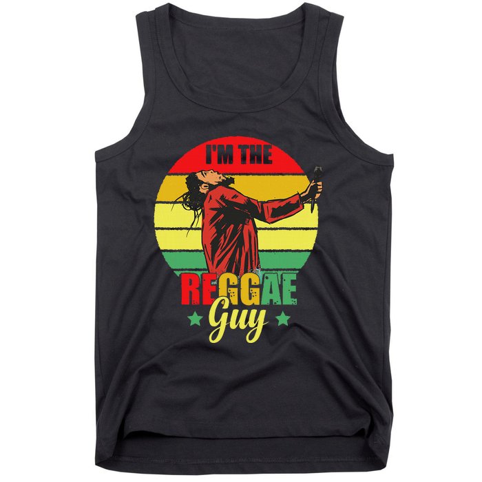 IM The Reggae Guy Rasta Love Caribbean Music Reggae Tank Top