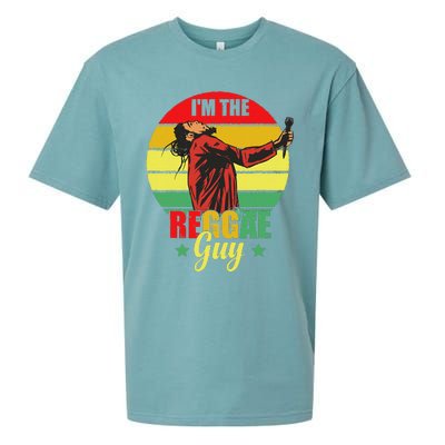 IM The Reggae Guy Rasta Love Caribbean Music Reggae Sueded Cloud Jersey T-Shirt