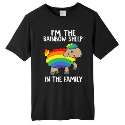 Im The Rainbow Sheeps In The Family Lgbtq Pride Tall Fusion ChromaSoft Performance T-Shirt