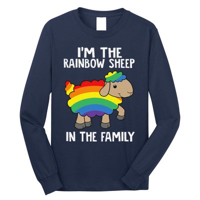 Im The Rainbow Sheeps In The Family Lgbtq Pride Long Sleeve Shirt