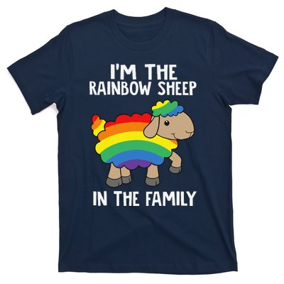 Im The Rainbow Sheeps In The Family Lgbtq Pride T-Shirt