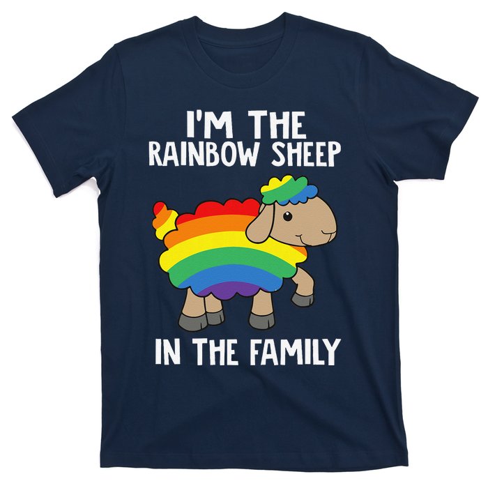 Im The Rainbow Sheeps In The Family Lgbtq Pride T-Shirt